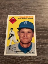 1954 Topps Baseball Reprint # 14 Preacher Roe -- Brooklyn Dodgers -- MINT
