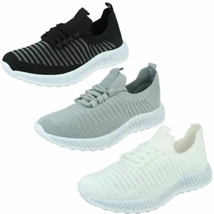 Entrenadores con cordones ligeros para dama F7R183 por reflejo £16.99 - Imagen 1 de 27