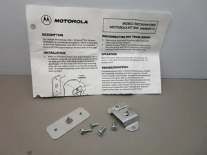 Juego de colgadores de micrófono para radio móvil Motorola HMN4072D - Imagen 1 de 9
