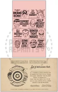 TARJETA DE MEMBRESÍA INTERNACIONAL MARVELMANIA - REIMPRESIÓN VINTAGE - Imagen 1 de 1