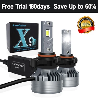 5202 Fog Light Bulbs 6000K LED Headlight High or Low Beam Bulbs Conversion Kit - Image 1 of 4