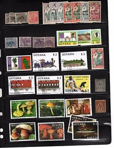 Stamp british french spanish Guyana guinea guinee 540 dealer stock (mb20 - Picture 1 of 11