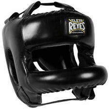 Cleto Reyes Training Headgear with Face Bar - Black