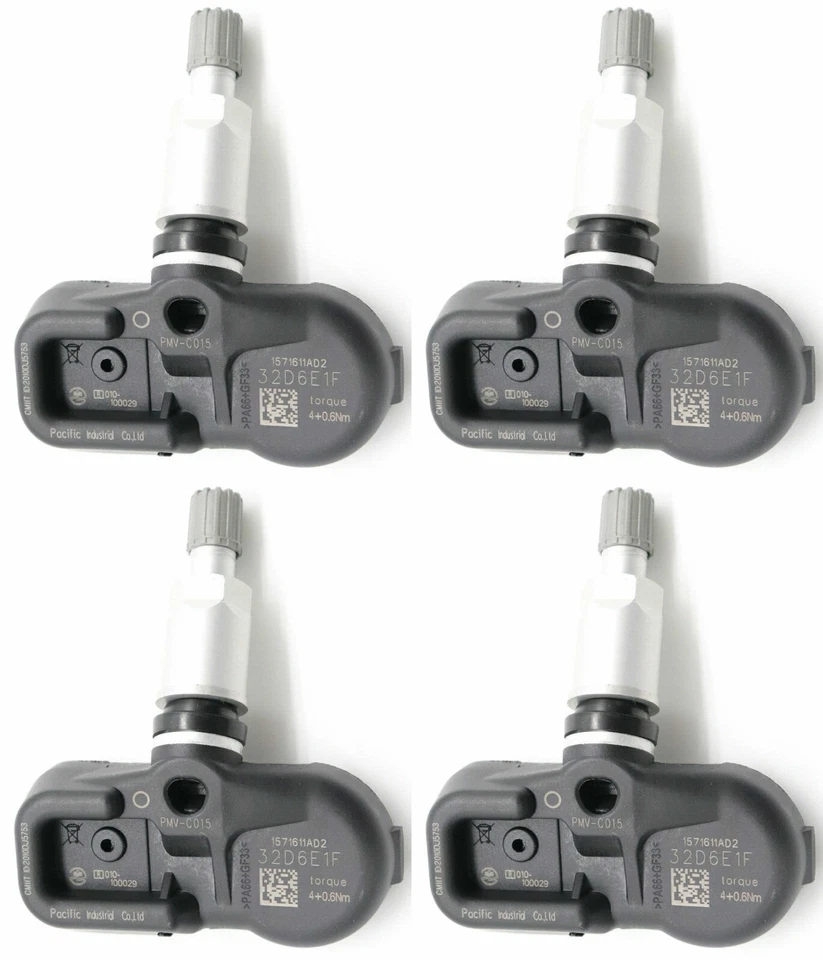 Nuevo juego de cuatro (4) TPMS originales OEM para Toyota Scion Lexus 42607-06030 Foto 1 de 4