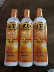 Cantu Shea Butter-Natural Hair-Locken-Aktivierungscreme 3x je 355ml ungeöffnet - Bild 1 von 2