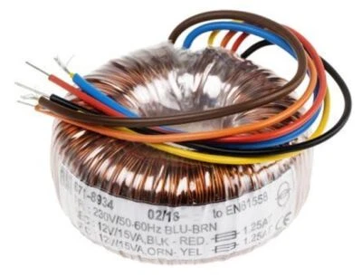 1 x 2 Output Toroidal Transformer, 30VA, 2 x 12V ac - Image 1 of 4