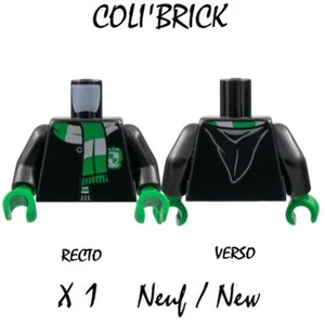 Lego 973pb4511 - 1x Corps Minifig Torso Hogwarts Robe Clasped Slytherin - Neuf - Imagen 1 de 1
