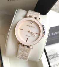 Anne Klein Watch * 3310LPRG Diamond Dial Light Pink Ceramic for Women COD PayPal