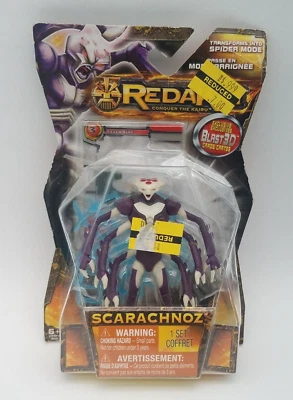 Redakai "SCARACHNOZ" Tractor Blast Action Figure & Blast 3D Card New Rare - Image 1 of 4