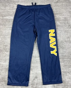 Pantalones deportivos Paragon para hombre grandes azules AZUL MARINO ropa deportiva tirar con cordón - Imagen 1 de 10