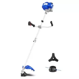 Gas String Trimmer 52 cc 2-Stroke 2-in-1 Brush Cutter String Hand Held Powerful - Picture 1 of 12
