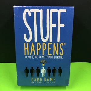 Stuff Happens Card Game Complete Open Box Minimal to No Use - Picture 1 of 4