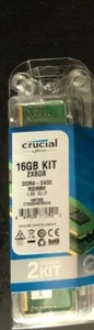 Crucial 16GB 2X8GB DDR4 2400 RDIMM Server Memory Ram CT2K8G4RFS824A 4067366 - Picture 1 of 1