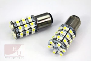 P21/5W BAY15D 380 SMD LED DUAL FARBE LED 12V Blinker Seitenlampen WEISS/BERNSTEIN - Bild 1 von 2