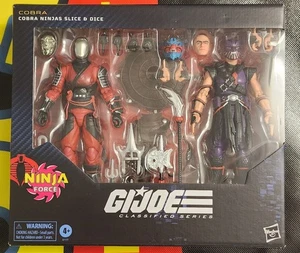 SDCC 2025 HASBRO GI JOE COBRA 6" NINJA FORCE SLICE & DICE CLASSIFIED SERIES #160 - Bild 1 von 2