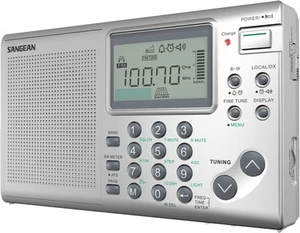 ATS-405 FM-Stereo/AM/Kurzwellen Weltempfänger, silber - Bild 1 von 5
