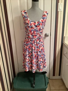 Lauren Ralph Lauren Size 4 Miralavia Floral Garden Party Dress Womens - Picture 1 of 10