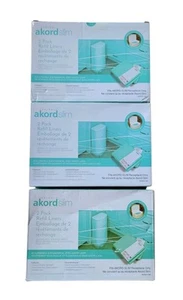 3x 2er Pack Windel Entsorgungseinlagen kompatibel mit Janibell Marke Akord, 280 Slim - Bild 1 von 14