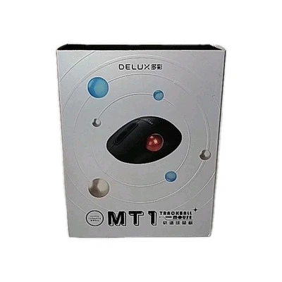 TRACKBALL MOUSE MT1 DELUX COLOR WHITE NEW OPEN BOX DISCOUNTED - Image 1 of 3