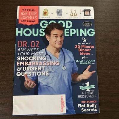 Good Housekeeping Magazine February 2018 DR OZ Answers Shocking/Urgent Questions - Image 1 of 4