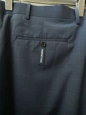 Ralph Lauren Big & Tall Comfort Flex Classic Fit Performance Wool Pants 50 X 37 - Image 1 of 4