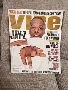 RARE Vibe Magazine (Apr 1999) Jay-Z. Does Have Water Damage - Picture 1 of 11