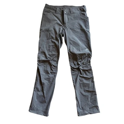 REI Co-op Hiking Pants Screeline Womens Gray 8 Mesh Vents Outdoors Adventure - Image 1 of 4