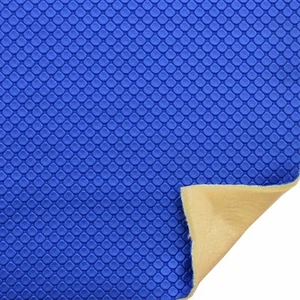 Spradling Boat 1/4 Foam Back Vinyl 119012 | Cubix Blue 54 Inch (YD) - Picture 1 of 3