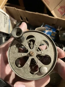 Vintage Meisselbach Featherlight Expert #17 Skeleton Fly Reel - Picture 1 of 10