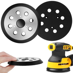 2X Sander Pads for DW421 DW422 DW423 D26450 5inch 8 Holes Orbital Sanding Pads▽ - Picture 1 of 12