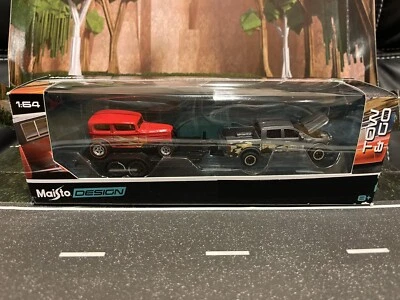 Remolque Ford Ranger Skyjacker 2019 Hot Wheels Midnight Otto Matchbox remolque y marcha Foto 1 de 4