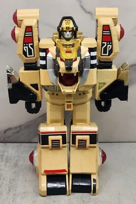 Vintage Mighty Morphin Power Rangers White Tigerzord Bandai 1994 - Image 1 of 4