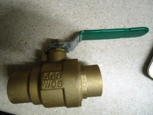 HAMMOND 1 1/4" Kugelhahn Sweat 150 WSP 600WOG, .8911 (NOS) - Bild 1 von 5