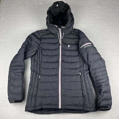 Peak Performance W BLACKB J Women Down Skiing Jacket Blue Padded size S UK8 Foto 1 de 4
