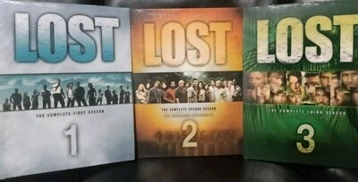 Lost Series Seasons 1-3 DVD Box Sets *The Extended & Unexplored Experience"  - Image 1 of 2