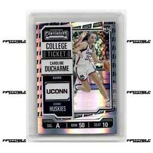 2024-25 Panini UCONN NIL - Panini Logo #11 Caroline Ducharme Rookie SP - Picture 1 of 2