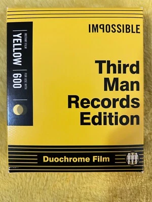 Impossible Project Third Man Records Edition Duochrome Black & Yellow Film OOP - Image 1 of 2