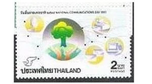 Thailand 1395, MNH. Michel 1416. National Communications Day, 1991. - Picture 1 of 1