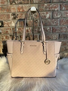 Michael Kors Gilly Large Drawstring Tote Bag - Pink - Picture 1 of 6