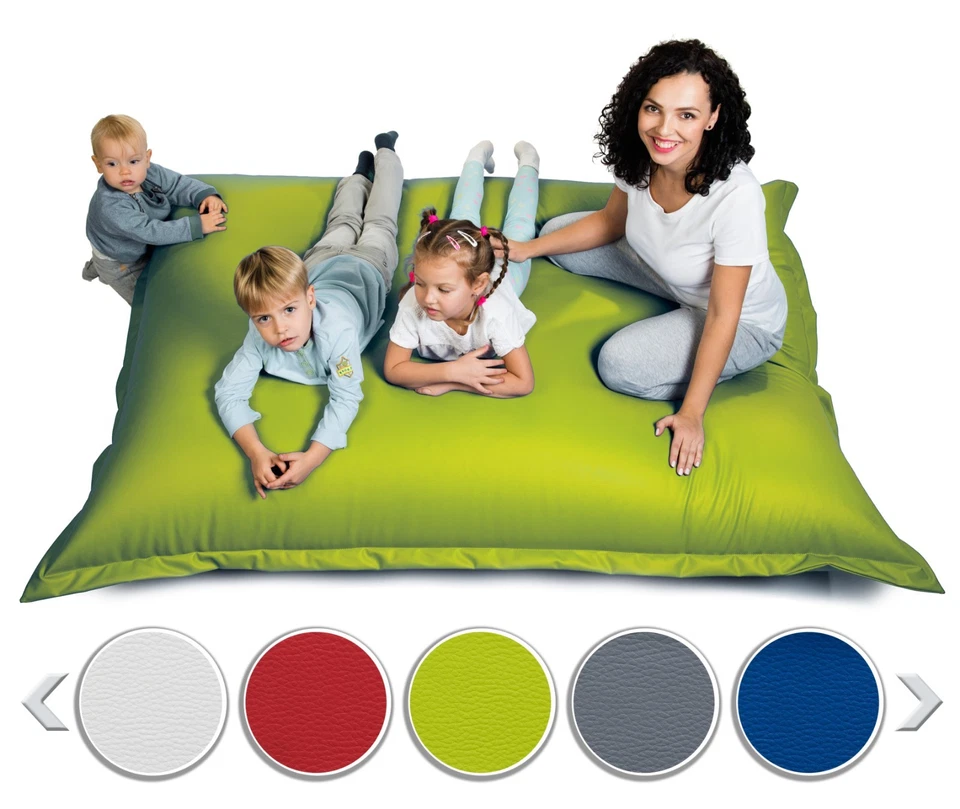 Sitzsack Sitzkissen Bodenkissen Tobekissen Beanbag Indoor Outdoor Kunstleder - Bild 1 von 1