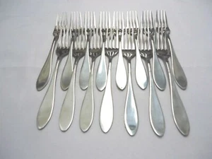 GIBSON ASHLAND STAINLESS FORKS CHINA 15-pieces - Picture 1 of 9