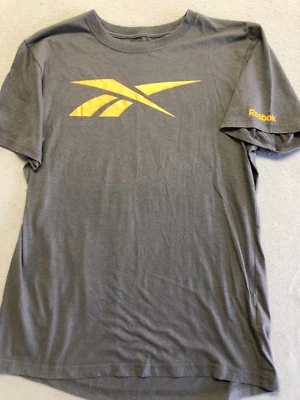 Reebok T-Shirt Teen Boy's XL (18/20) Gray Cotton Chest Logo Active Casual Tee - Image 1 of 4
