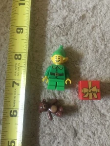 Lego 71002 Serie 11 Navidad Vacaciones Elfo Minifigura Minifigura Retirada Auténtica - Imagen 1 de 2