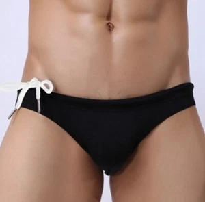 Men's Aussie Lifeguard Low Rise Sporty Brave Enhancing Swim Briefs Trunks - Picture 1 of 34