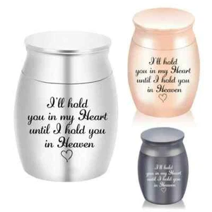 Cremation Urn Holder for Ashes Small Dog Cat Pet Memorial Keepsake Box Funeral - Picture 1 of 16