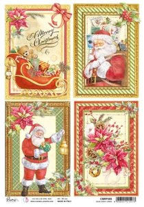 Ciao Bella - A4 Rice Paper - Dear Santa Collection - Dear Santa Cards - Picture 1 of 1