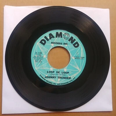 JOHNNY THUNDER Loop De Loop/Don't Be Ashamed 45 7" R&B SOUL Record Vinyl 1962 Foto 1 de 2