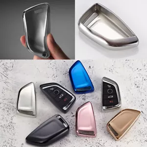 1x Anti-shock TPU Remote Smart Key Fob Case Cover For BMW X1 X5 X6 X7 5 7 Series - Picture 1 of 14