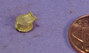 HO/HOn3 BRASS STEAM LOCO ROUND TENDER WATER HATCH WISEMAN BACK SHOP PART HBS210 - Picture 1 of 1