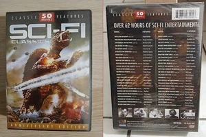 Coffret 50 MOVIES SCI-FI CLASSICS - 12 DVD discs set (ZONE 1 : US, CANADA) - Bild 1 von 4